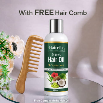 Organic Hair Oil | Hairelix Hair Food Oil | 200ML